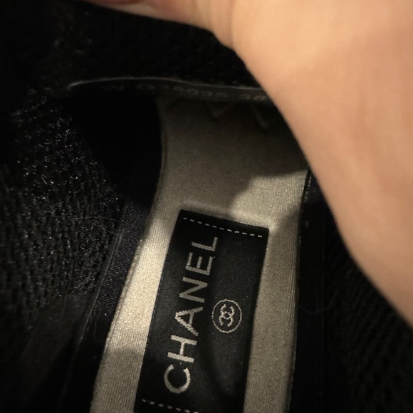 Chanel sneakers suede and nylon size 36 - Picture 5 of 6